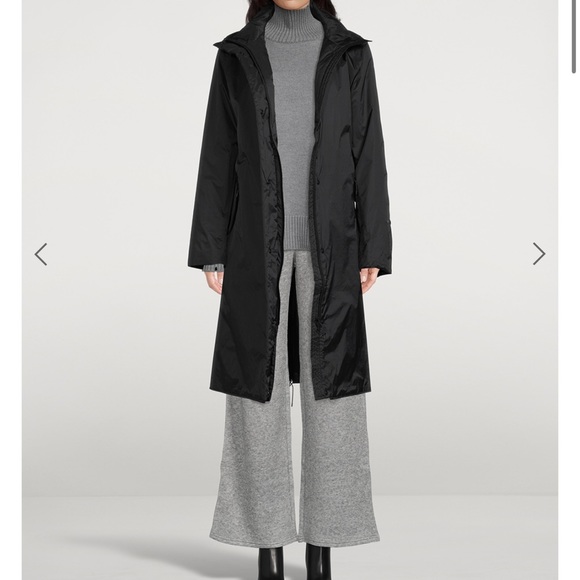 RAINS Long Padded Nylon Coat size M - Picture 11 of 12